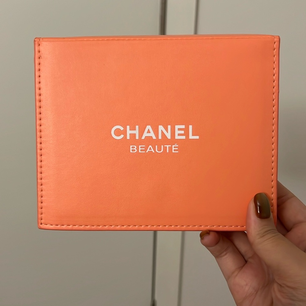 Chanel Makeup Takeaways Pouch in Coral